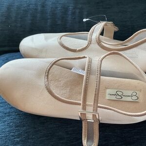 Jessica Simpson Sheer Flats Sz 8-9 L